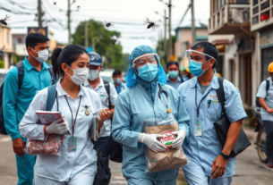 Ministério da Saúde Mobiliza Profissionais para Combater Epidemia de Dengue em São José do Rio Preto